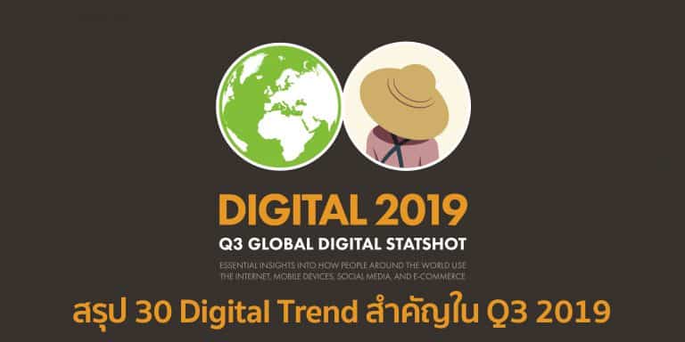 We Are Social Digital Global Stat 2019 Q3