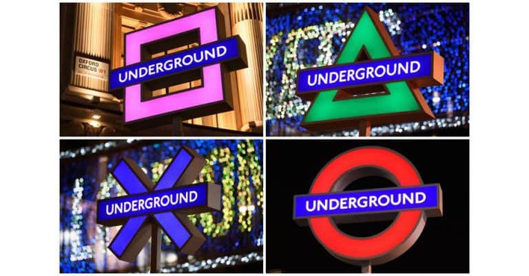 การตลาดแบบ Hijack Marketing Strategy ใช้โลโก้ London Underground ทำให้คนนึกถึงเครื่องเกม PlayStation 5 ด้วยการเชื่อมโยงเข้ากับปุ่มบนจอย