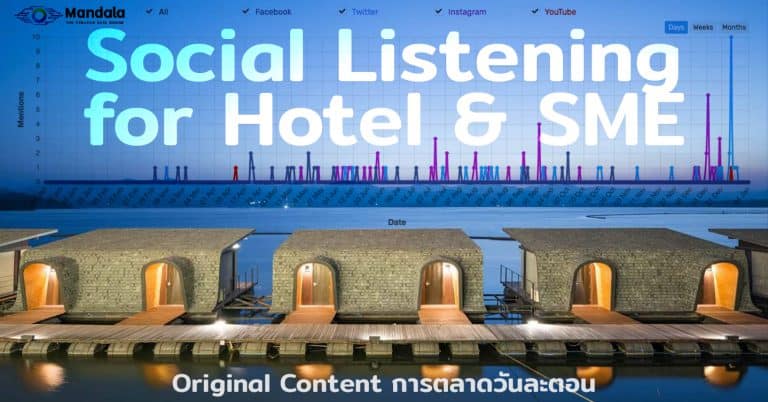 Case study การใช้ Mandala Analytics - Social listening tool สำหรับการทำ Influencer Marketing ของธุรกิจ SME ประเภทโรงแรม
