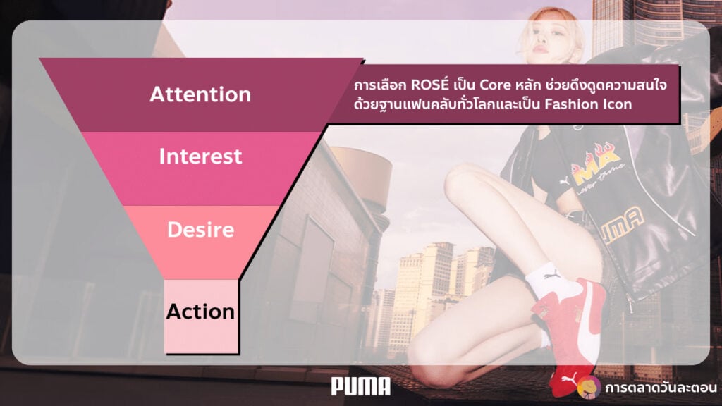 กลยุทธ์ PUMA AIDA Model