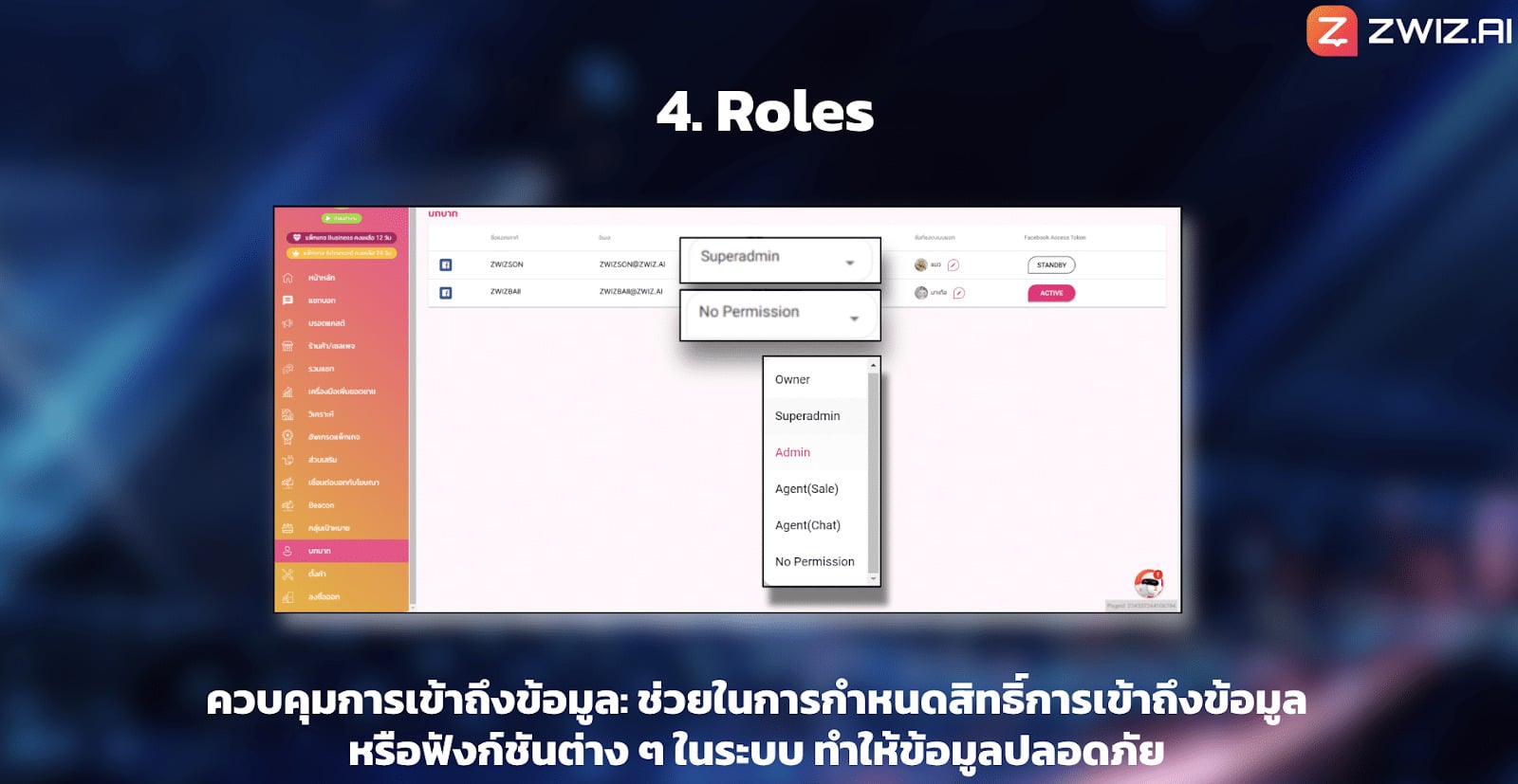 ฟีเจอร์ใหม่ ZWIZ.AI Automation
