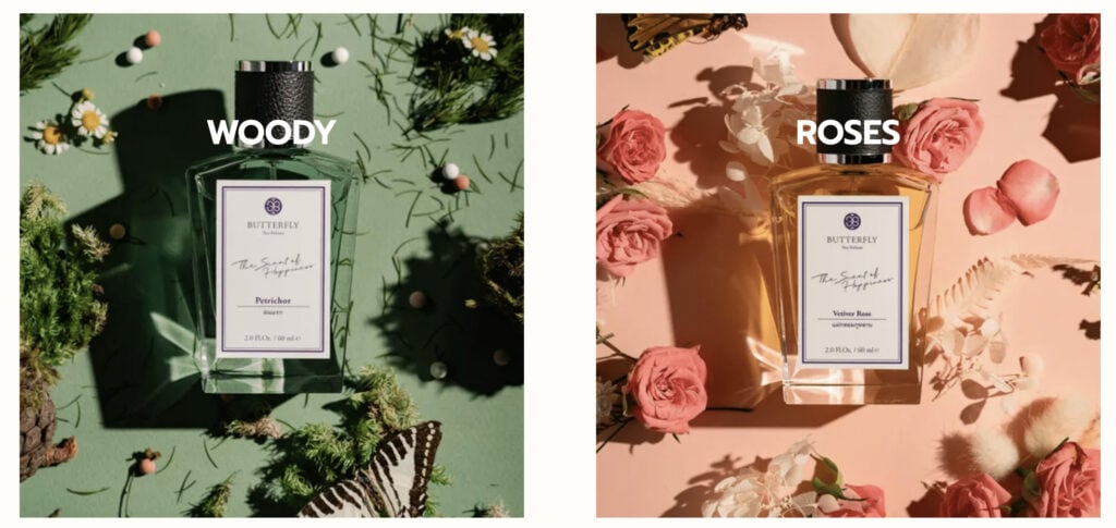 การตลาดน้ำหอม Butterfly Thai Perfume โดดเด่นด้วย Differentiation Strategy