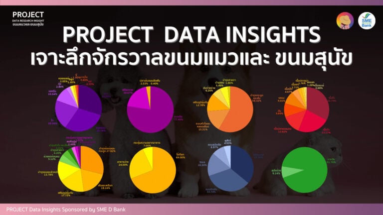Data Research Insights ขนมแมว ขนมสุนัข