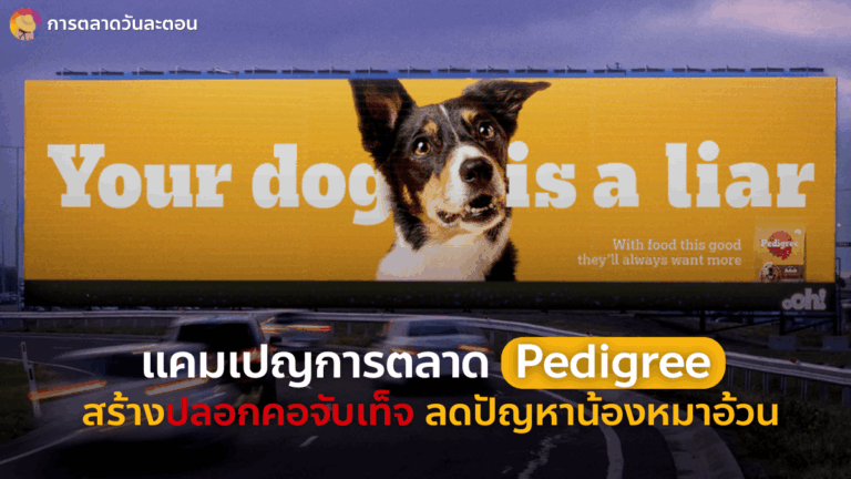 แคมเปญการตลาด Pedigree