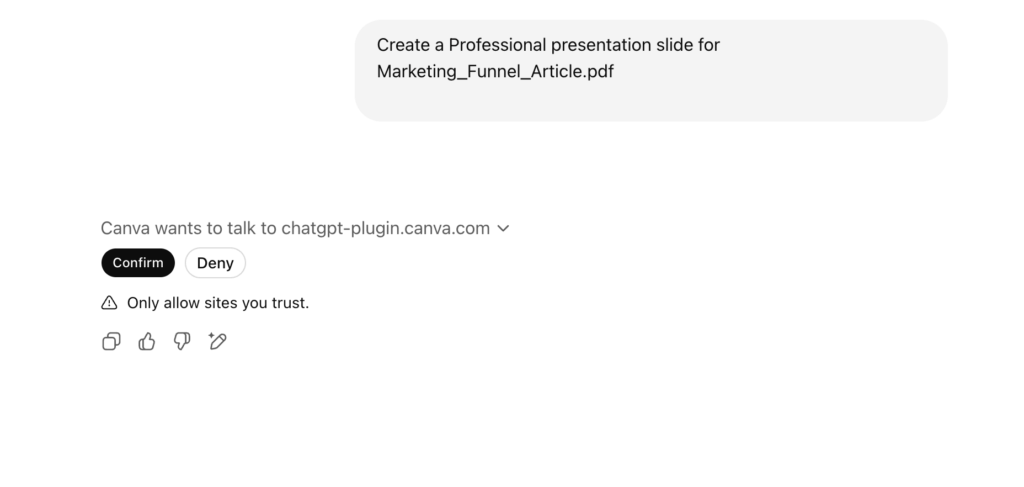 สร้างสไลด์ Canva อัตโนมัติ ด้วย ChatGPT ทำงานไวขึ้น แค่พริบตาเดียว