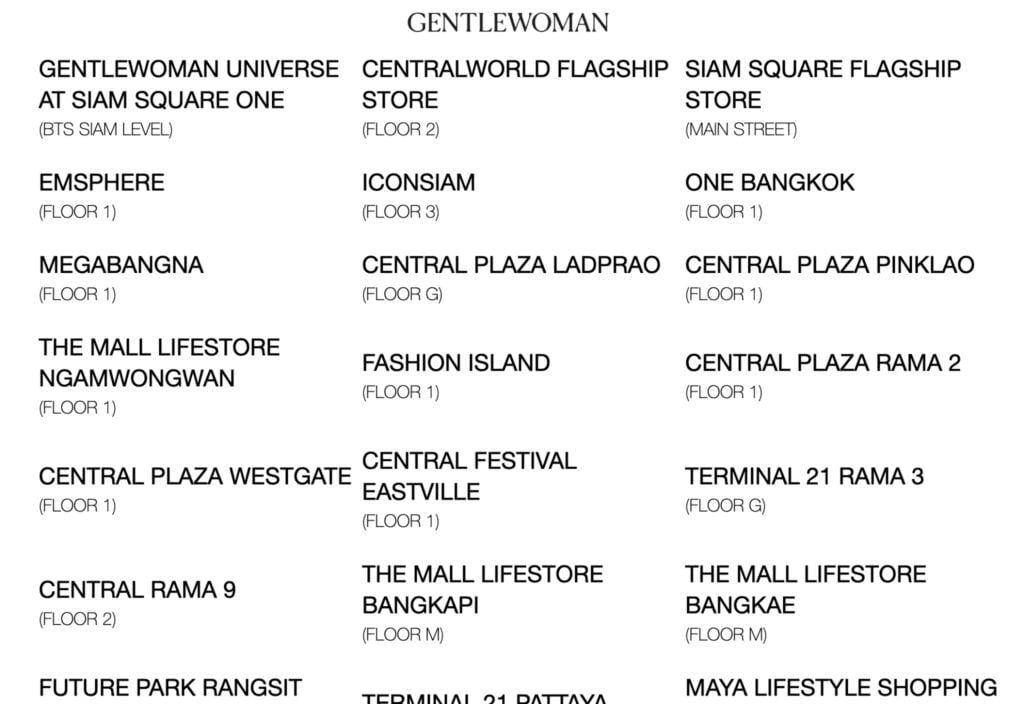 การตลาด GENTLEWOMAN 4P Strategy 