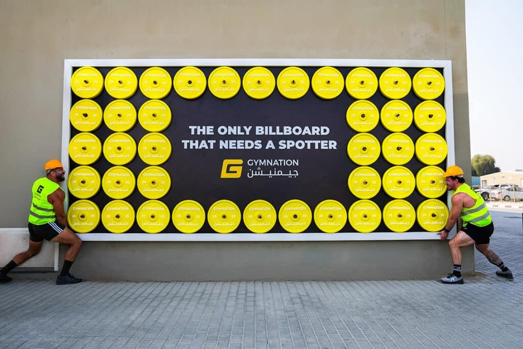 การตลาดแบรนด์ฟิตเนส GymNation บิลบอร์ดที่ต้องมีคนช่วยจับ กับการยก Insight ให้แบรนด์แข็งแรงกว่าคู่แข่ง