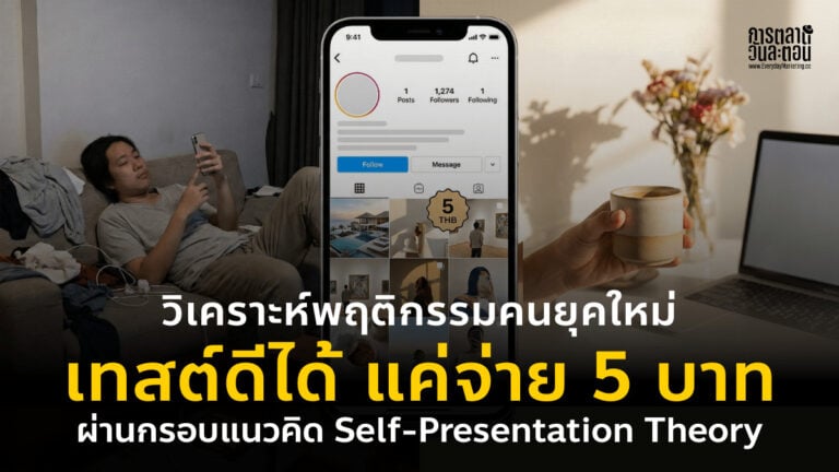 พฤติกรรมคนยุคใหม่ เทสต์ดี