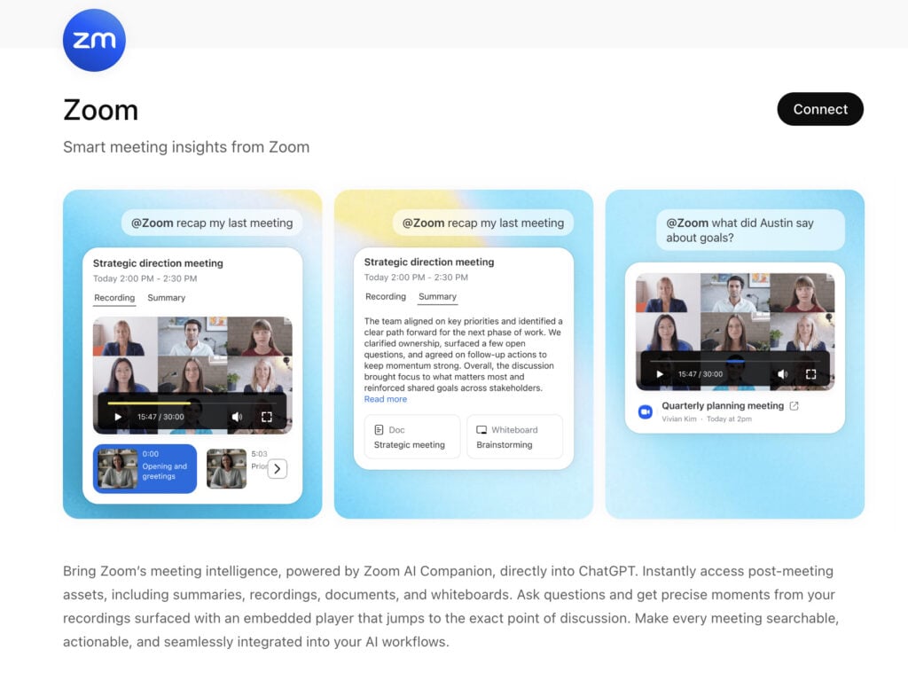 ChatGPT อัปเดตใหม่ เปลี่ยน Connectors เป็น App ใน ChatGPT