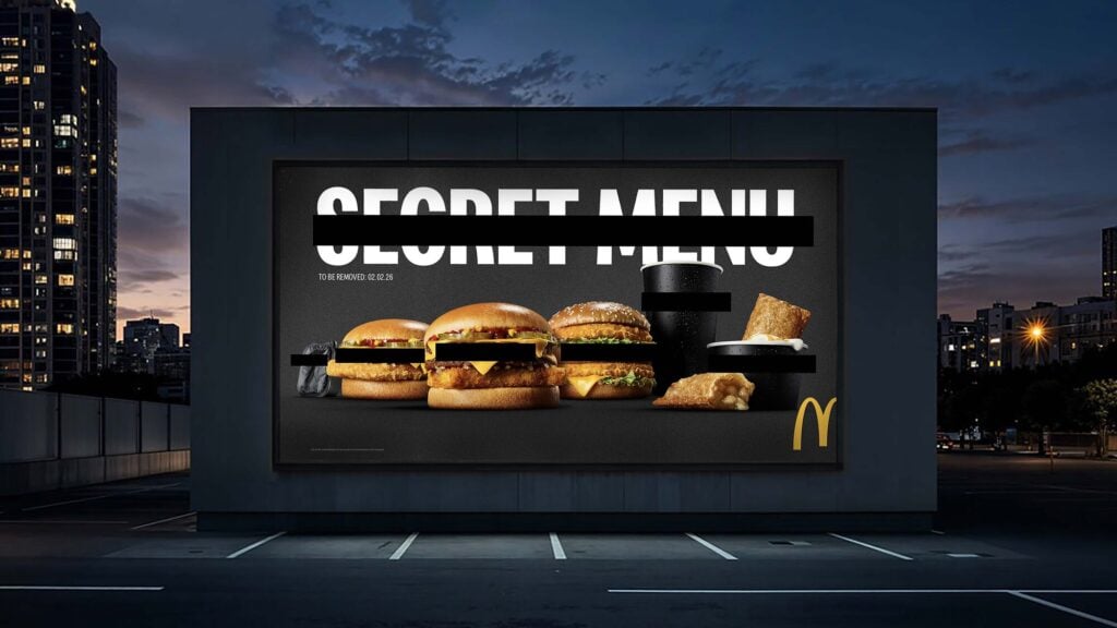 Secret Menu จาก McDonald's