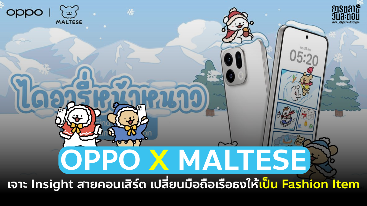 กลยุทธ์ การตลาด OPPO MALTESE