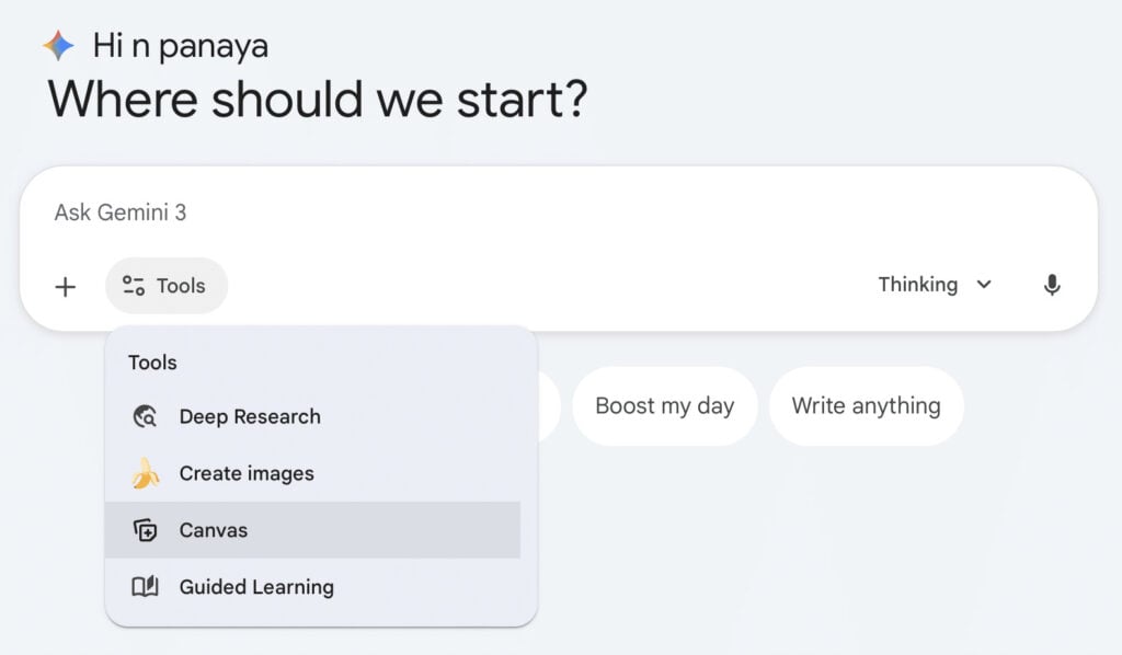 การใช้ Gemini Canvas เขียนโค้ดสร้างหน้าเว็บ Interactive Dashboard โดย ปณยา สุดตา Panaya Sudta