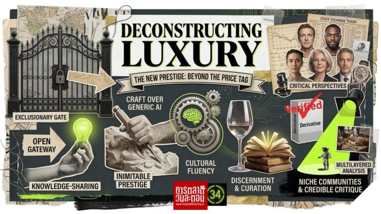 Deconstructing Luxury อยากขายดีต้องเล่าให้ลึกลงดีเทลให้ครบ Storytelling Behind The Brand เทรนด์การตลาด Social & Content Trends 2026
