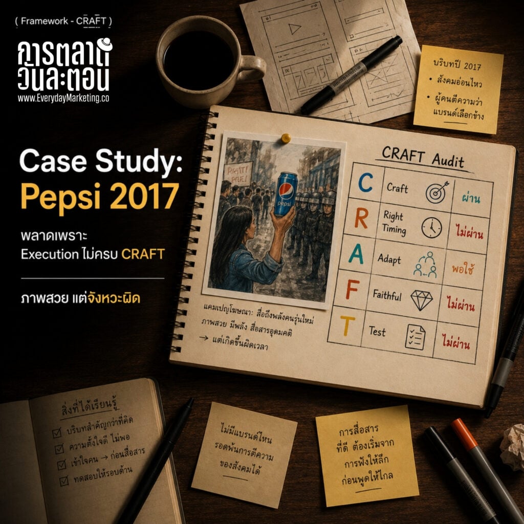 Effective marketing strategies for Pepsi 2017 focusing on CRAFT execution and audit insights.