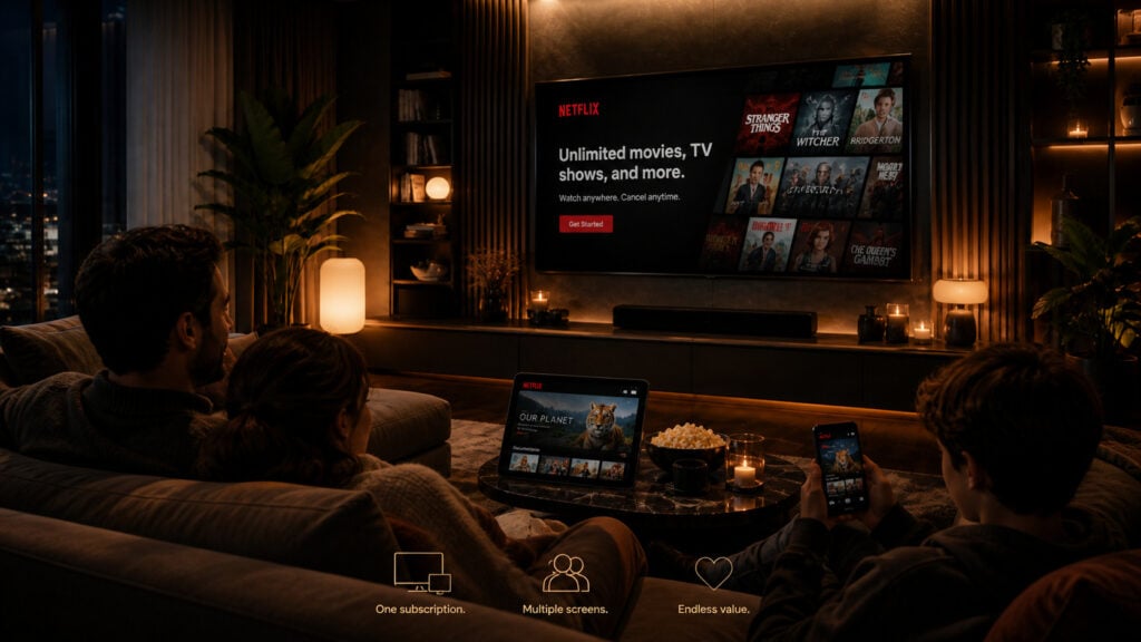 การตลาด Netflix 4C