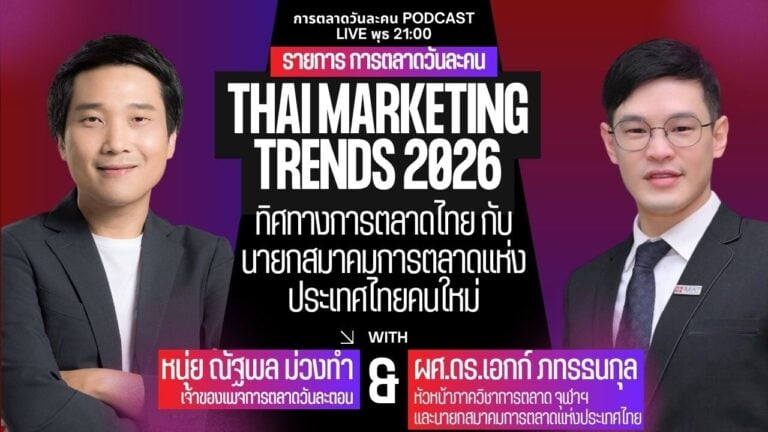 Effective Thai marketing trends 2026 with industry experts and market insights.