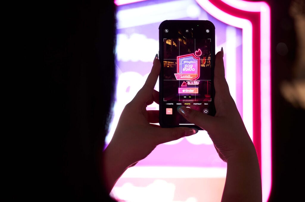 แคมเปญการตลาด Tinder