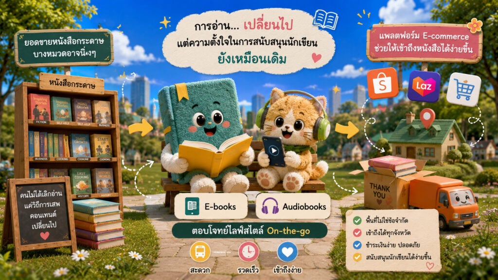 ตลาดหนังสือไทย