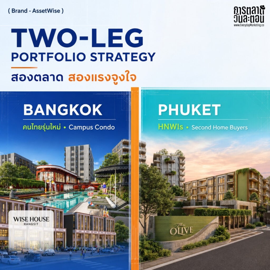 การตลาดอสังหา ต่างชาติ เจาะ HNWIs ภูเก็ต ต่างชาติซื้อคอนโดแค่ 14.7% ของหน่วยแต่กิน 25% ของมูลค่า ถอดเคส AssetWise พรีเซลครึ่งปีแรก 11,847 ล้าน 64% ของเป้า