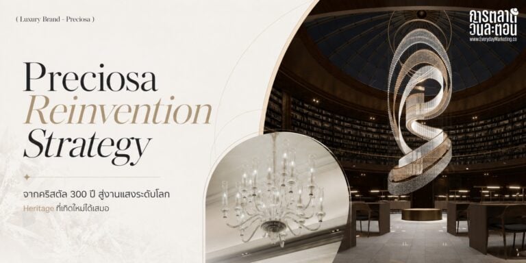 Preciosa แบรนด์คริสตัลโบฮีเมียน 300 ปี จากโคมระย้าในวังพระเจ้าหลุยส์ที่ 15 สู่ Installation แสงในตึกดูไบ ขายแล้วกว่า 80,000 ชิ้นใน 96 ประเทศ ถอด 4 บทเรียนทำแบรนด์เก่าให้ยังใหม่