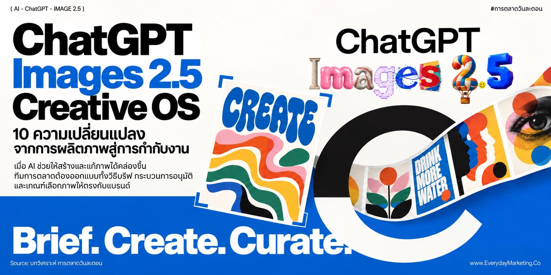 ChatGPT Images 2.5 อัปเดตใหม่จาก OpenAI สร้างภาพเร็วขึ้น 50% พร้อม Sketch, Templates, Prompt Sharing สรุป 10 สิ่งที่จะเปลี่ยนไปในโลกการตลาดที่ต้องรู้ก่อนคู่แข่ง