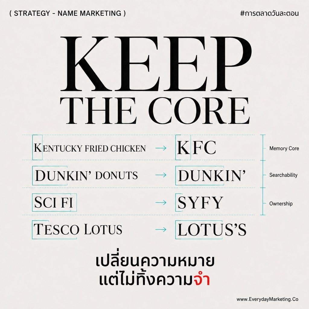 ตั้งชื่อแบรนด์ให้จำง่ายส่งผลจริงไหม ถอดงานวิจัย 14,926 บริษัท เคส Twitter สู่ X มูลค่าแบรนด์หาย 82.8% ชื่อ Premium ที่ยากแล้วดี พร้อมเช็คลิสต์ 5 ข้อก่อนตั้งชื่อ